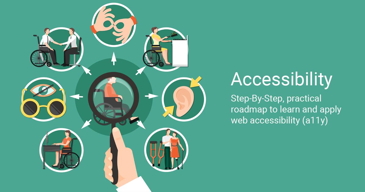 Illustration of keyboard navigation ensuring full web accessibility