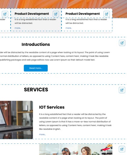 A CMS website development, how to maintain dynamic website easily
